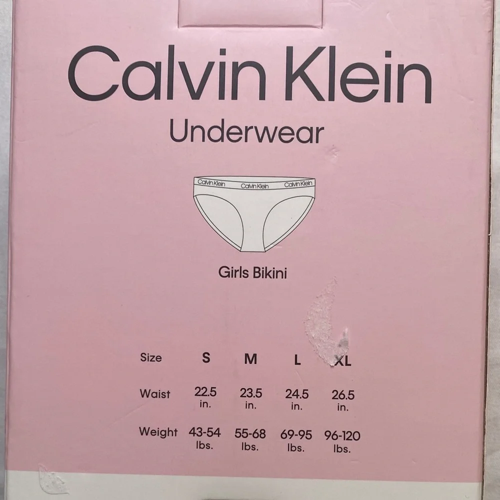 Calvin Klein‎ Girls Bikini Underwear Set - 6 Pack